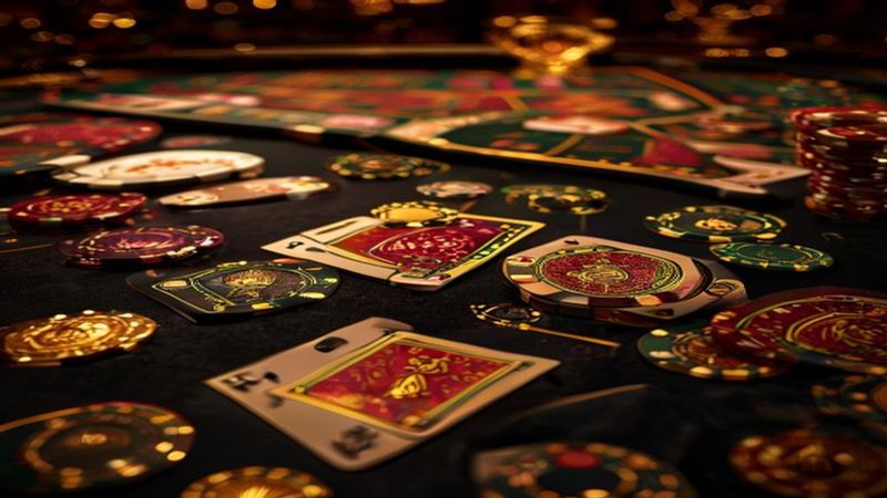 Bàn Baccarat tại LV88VN Casino